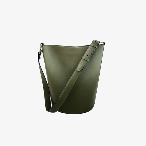 Convertible Bucket Bag Olive - $170.00 | (RE)HYER GOODS