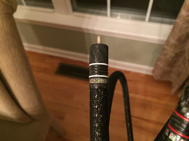 Stealth Audio Cables Metacarbon 1m RCA Mint customer tr...