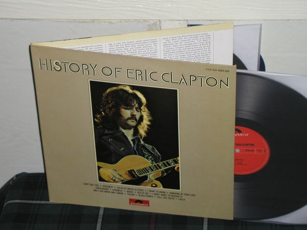 Eric Clapton - History Of Eric Clapton (Pics) 2 LP Germ...