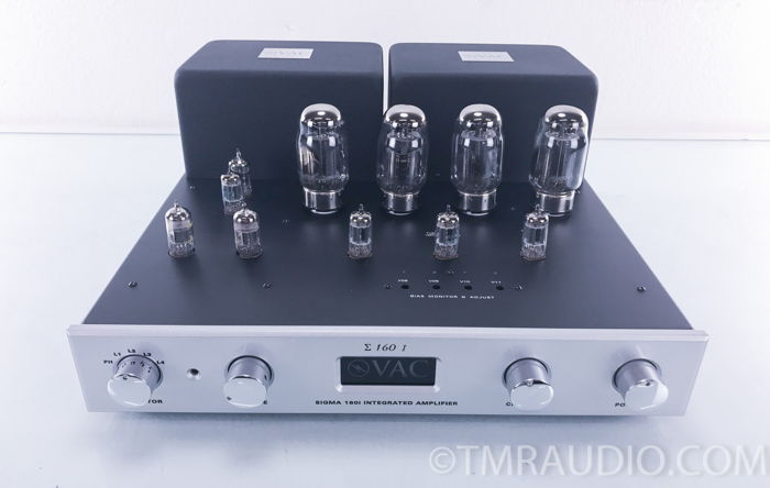 VAC  Sigma 160i  Integrated Tube Amplifier; Phono (3955)