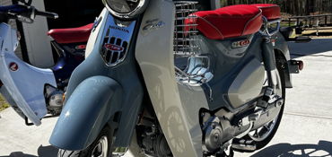 2023 HONDA SUPER CUB C125 ABS motorcycle for rent near Marietta, GA