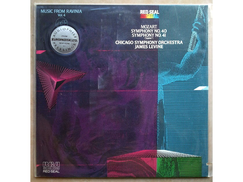 Sealed RCA Digital | LEVINE/MOZART - Symphonies Nos. 40 & 41 / Audiophile Pressings