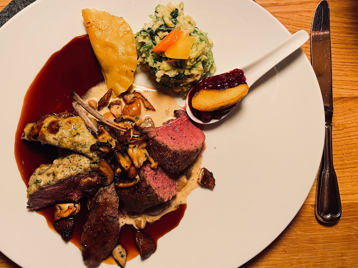 The restaurant in Riezlern: Humbachstube