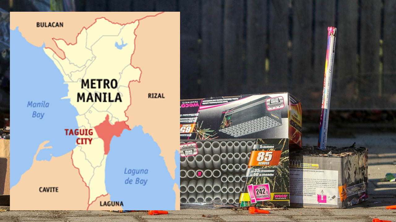 MAHIGIT P10000 HALAGA NG MGA ILEGAL NA PAPUTOK WINASAK SA SPD
