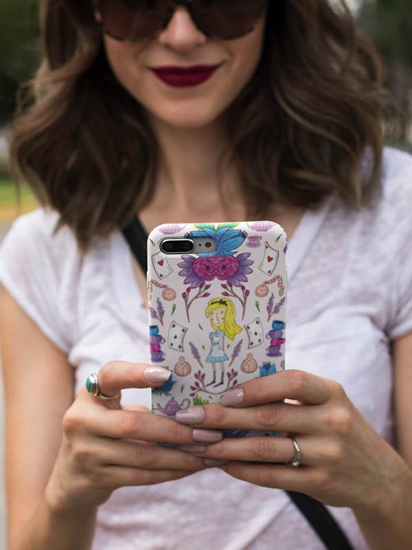 Zacchissimi Alice in Wonderland Phone Case Mobile Case
