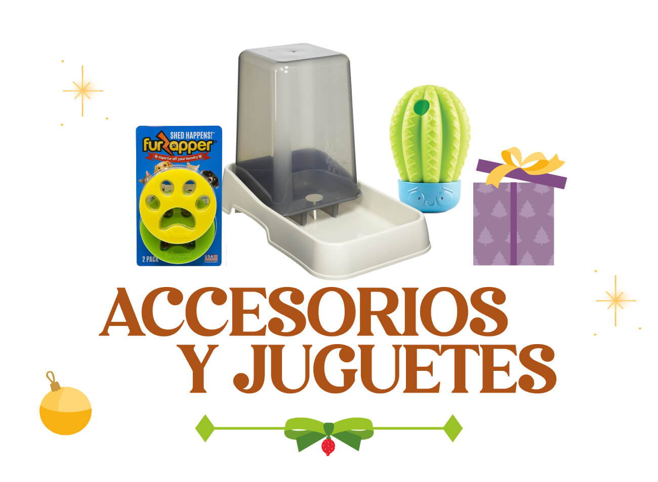 accesorios y juguetes