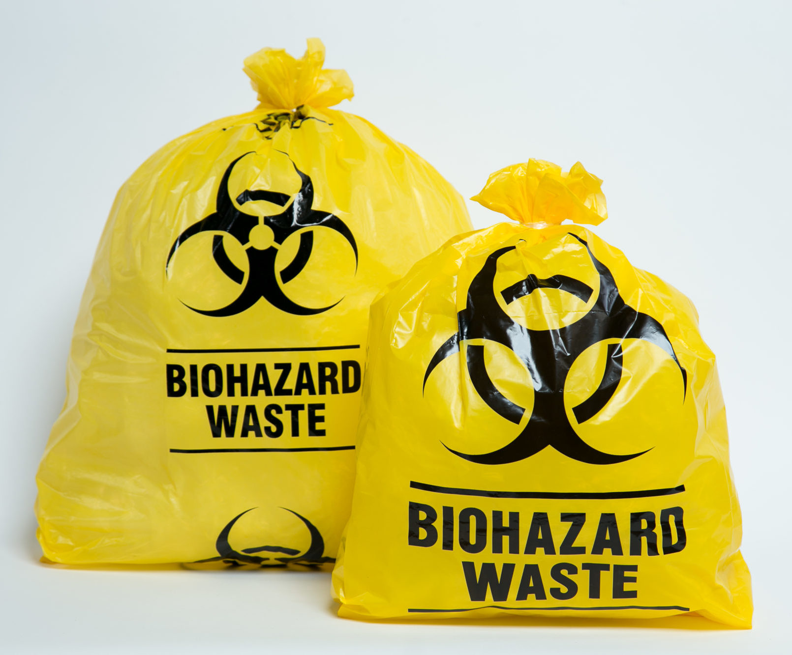  Yellow Biohazard Waste Bags