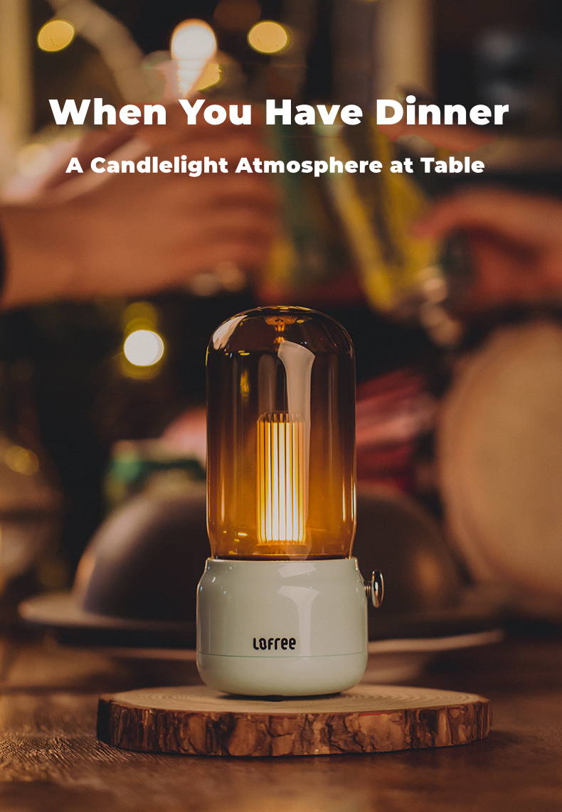 LOFREE WILD GROWTH Candle Warmer Lantern