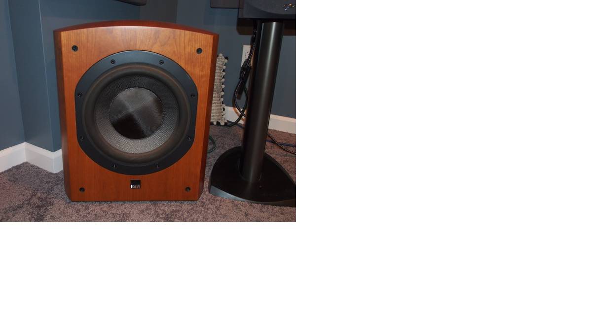 B&W ASW-825 Subwoofer cherry For Sale | Audiogon