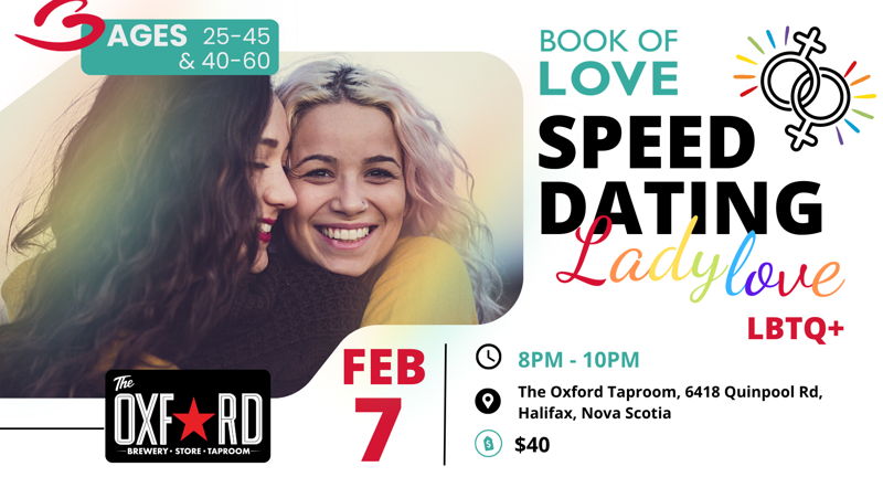 LBTQ+ Speed Dating - Ages 25-40 & 40-60