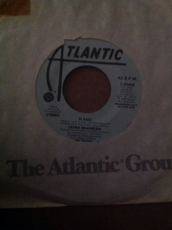 Laura Branigan - Ti Amo Atlantic Records Promo 45 Doubl...
