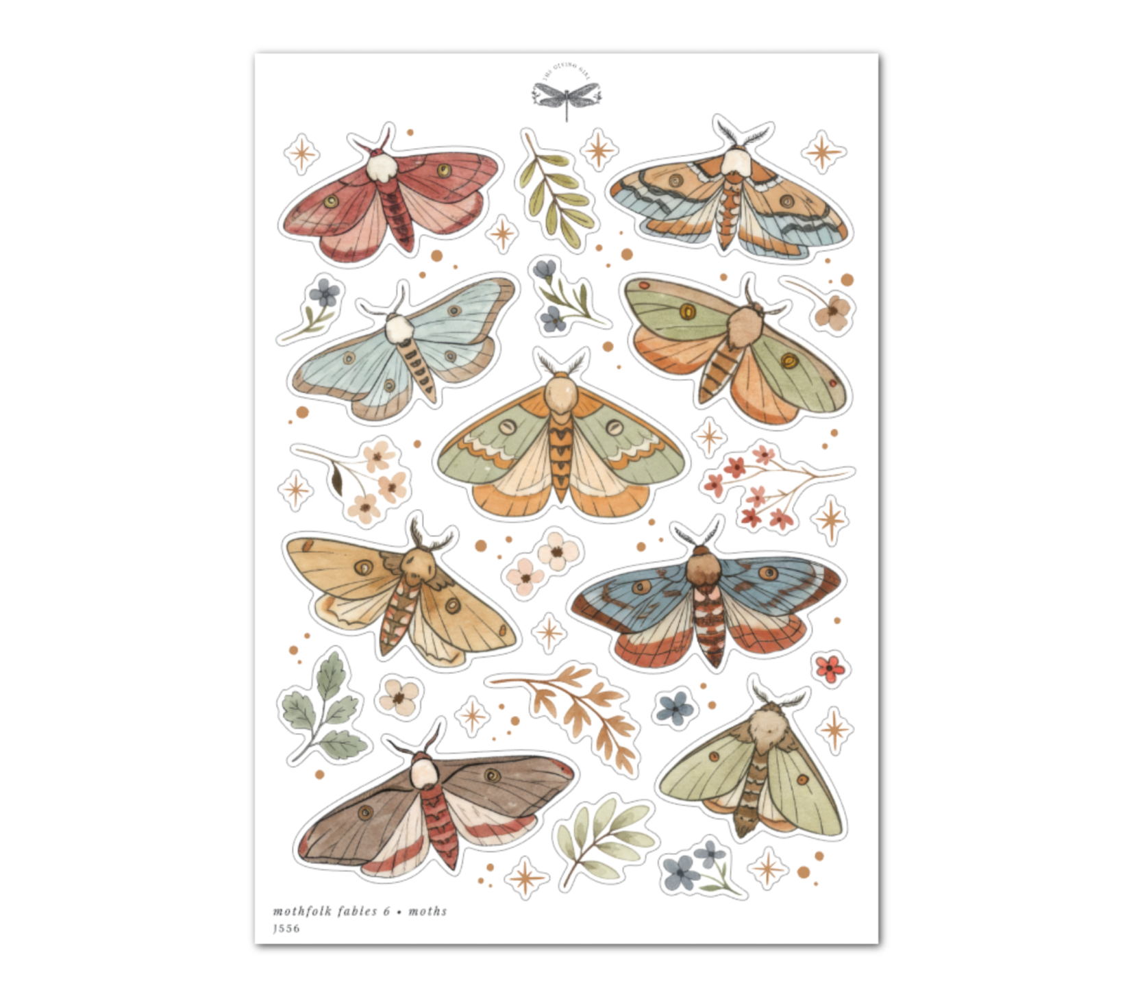 Mothfolk Fables 6 • Moths – The Giving Girl