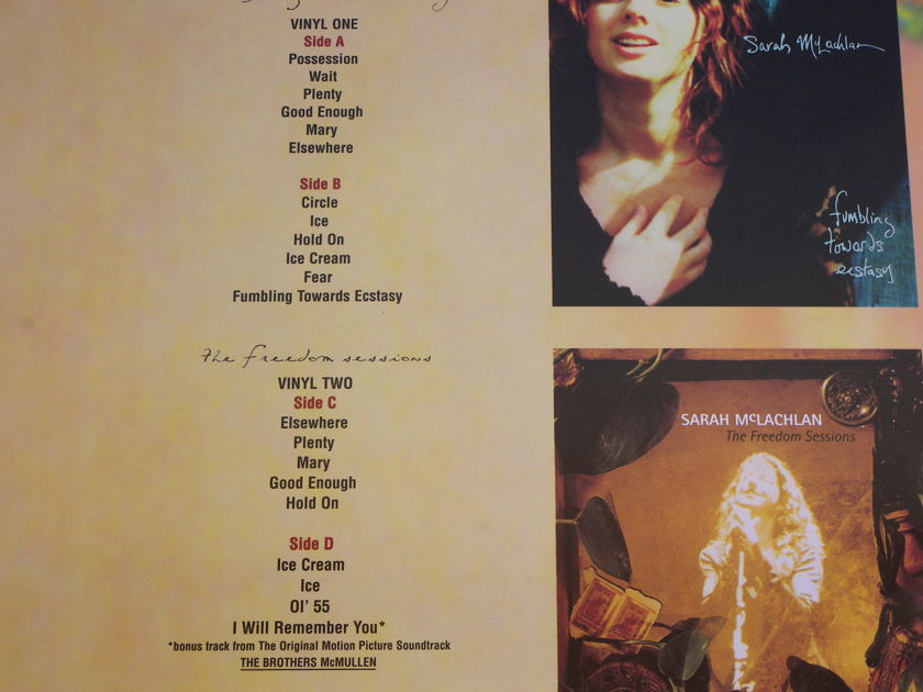 Sarah McLachlan - Fumbling Towards Ecstasy  Classic Records Quiex SV-P 2x200g vinyl sealed