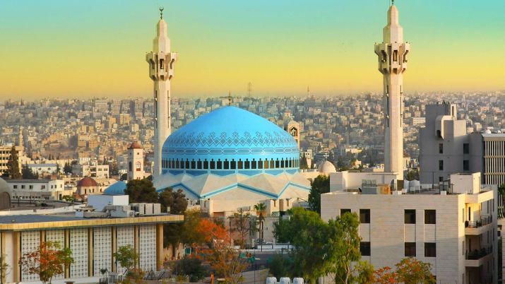 King Abdullah Mosque in Amman, Jordan