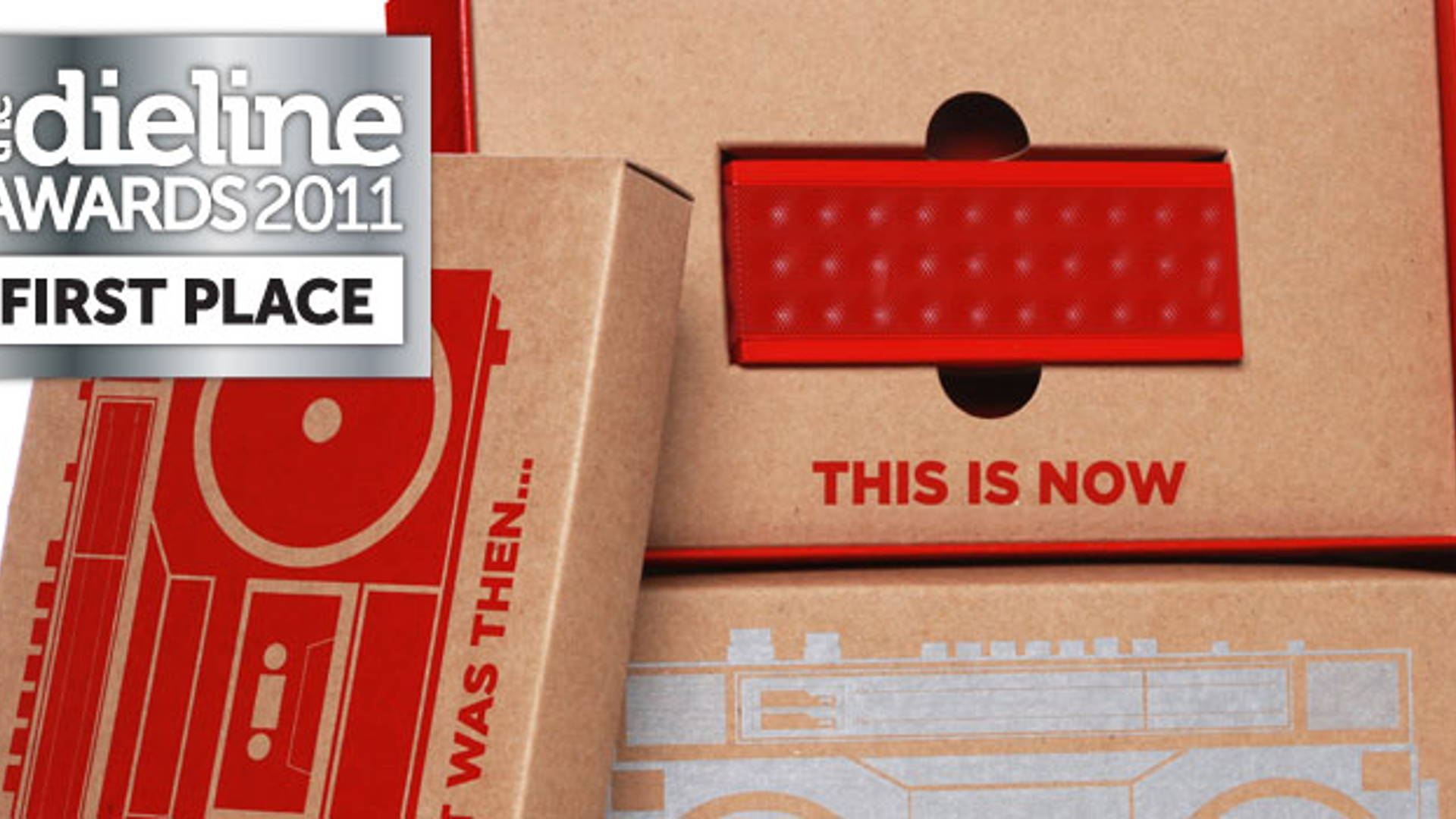 Featured image for The Dieline Awards 2011: First Place - Jawbone JAMBOX Packaging