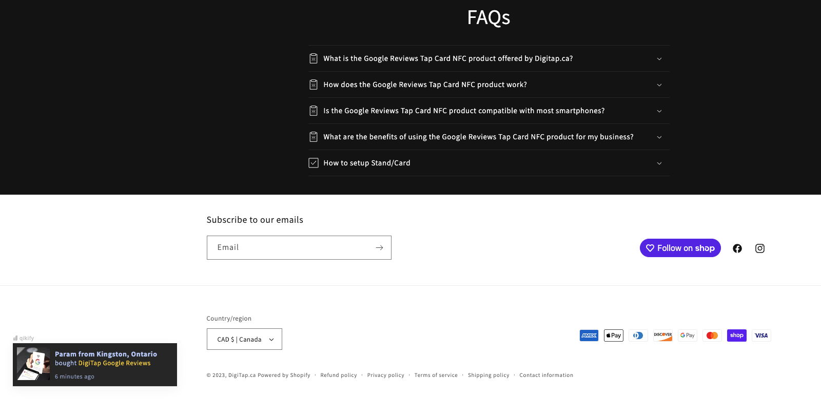 Discount popups with time countdown