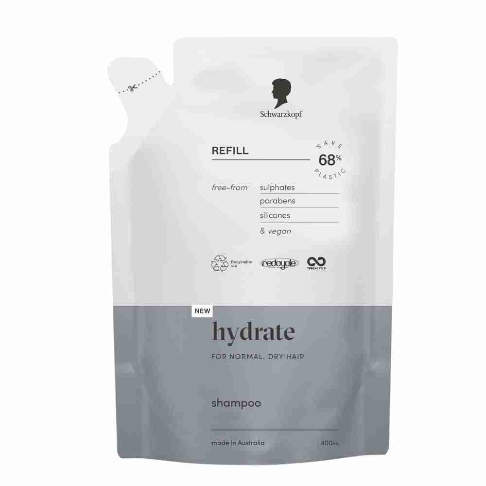 Schwarzkopf Hydrate Shampoo Refill 400Ml