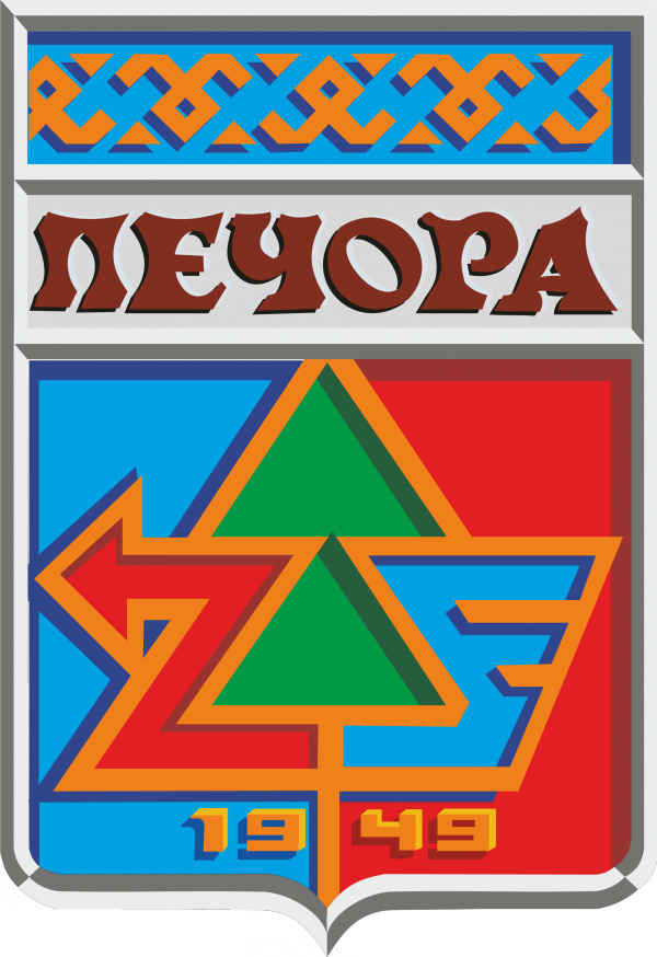 Векторный герб города Печора