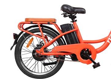 Nakto Electric Bike PONY City eBike with Basket 20" Tire Bikes 36V 10Ah 250W Motor Electric Bicycle