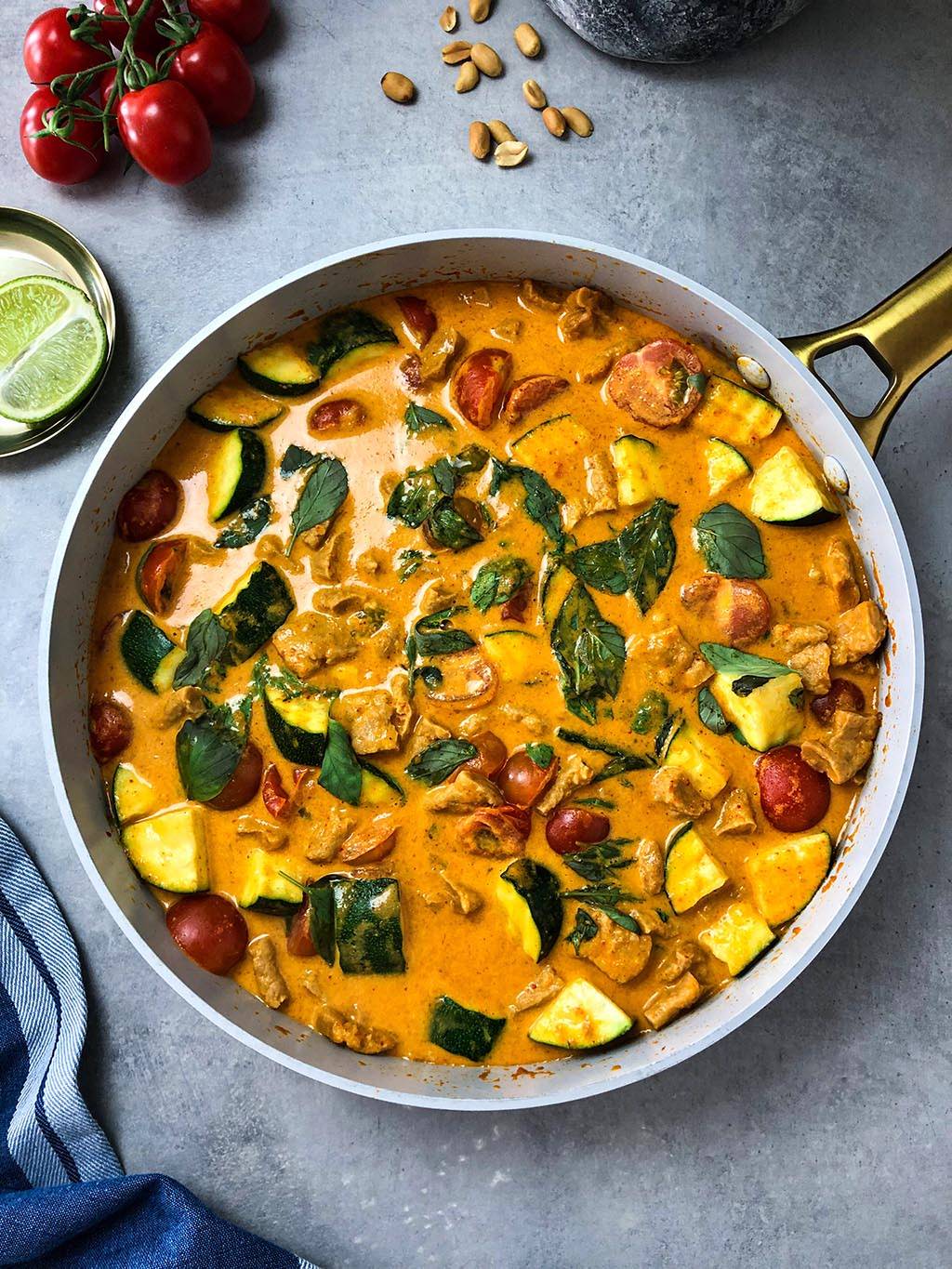 Vegan panang curry
