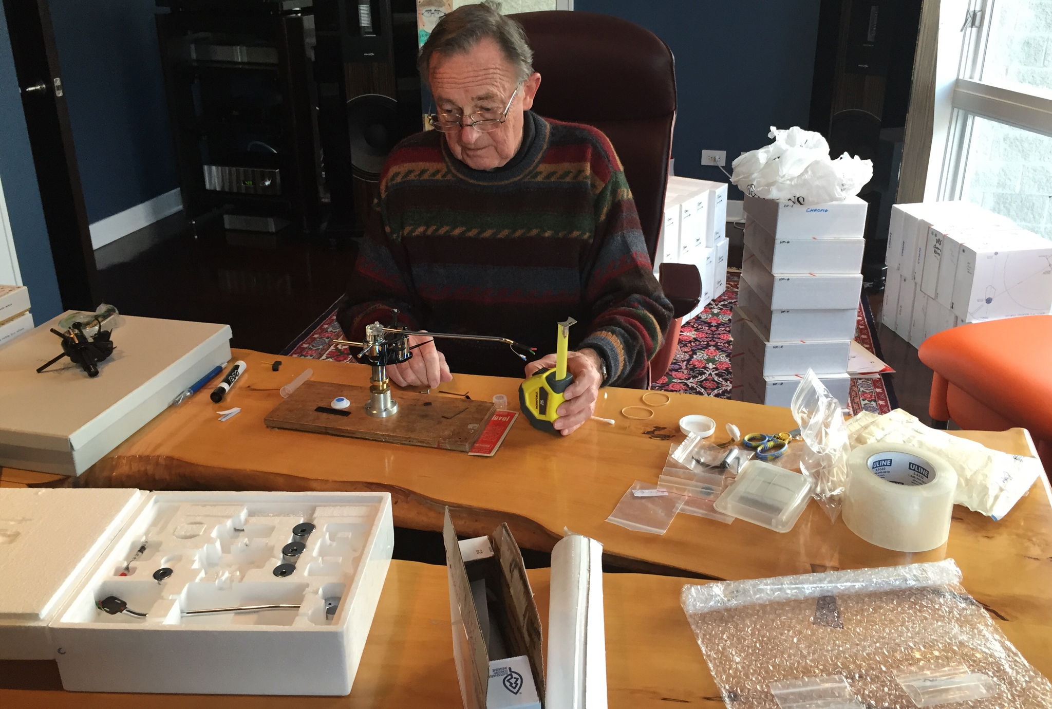 HH Moerch doing a small upgrade