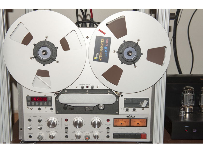 Revox PR99 II 1/4" 2 track 7.5/15ips reel to reel recorder