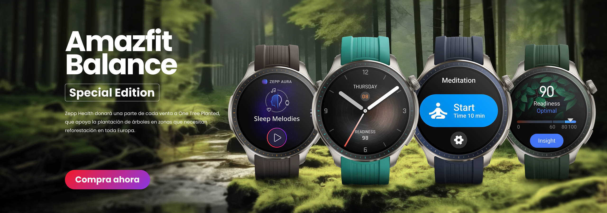 Amazfit Balance llega en nuevas Ediciones Especiales