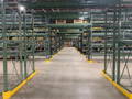 Selective Pallet Rack Green with Tunnel Bay