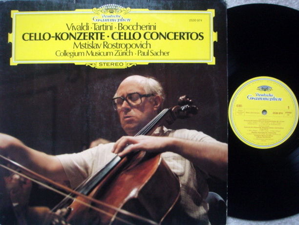 DG / Vivaldi-Tartini-Boccherini Cello Concertos, - ROST...