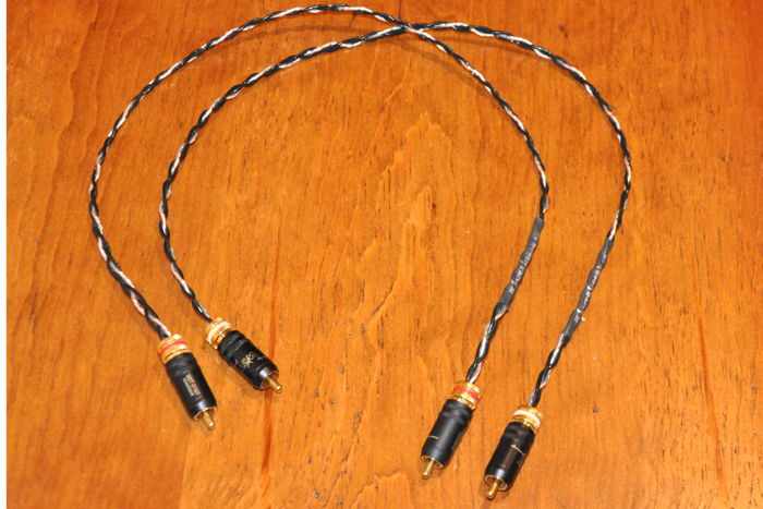 Kimber Kable Silver Streak SE 0.5m RCA Interconnects wi...