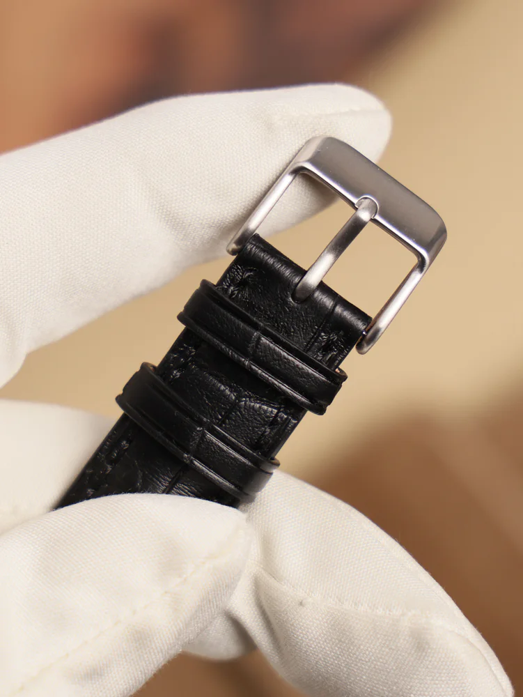 Daniel Roth PREMIER RETROGRADE Le Sentier T157 Black dial Date Roman numerals aftermarket buckle