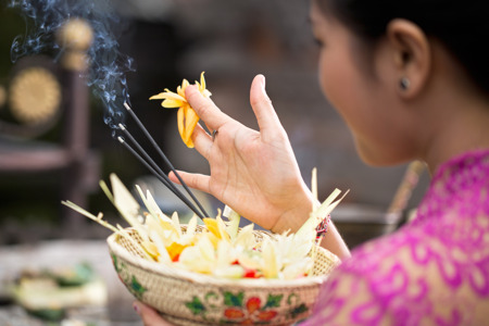 traditional offering for gods with aroma sticks.jpg