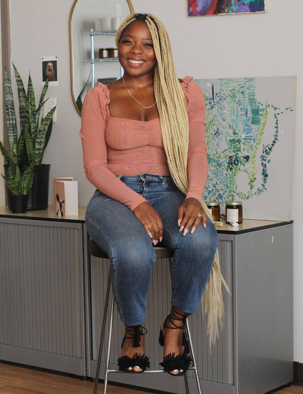 Shaquanda Reese, founder of Burst Beans Coffee
