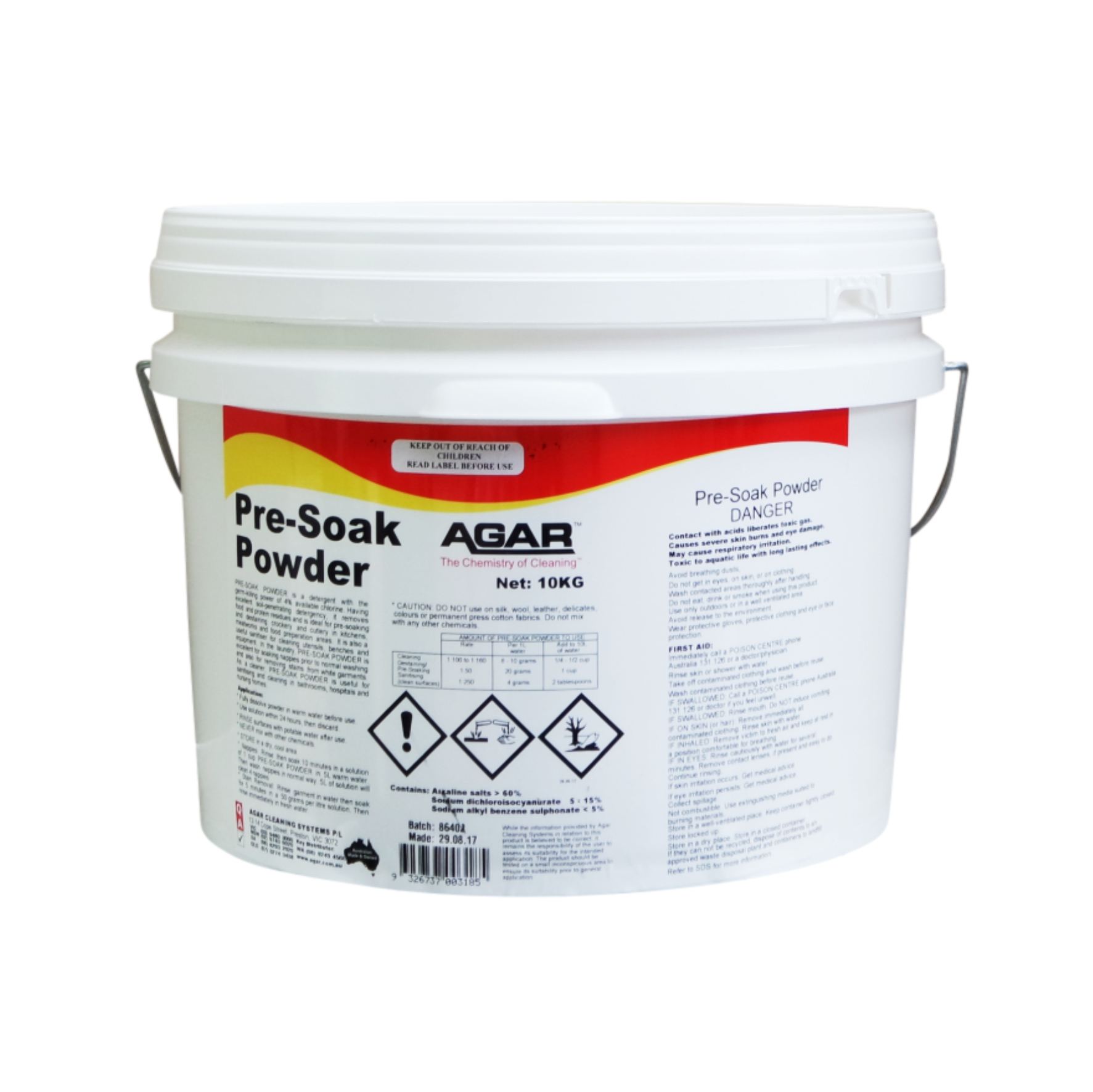 Agar Presoak Powder 10kg