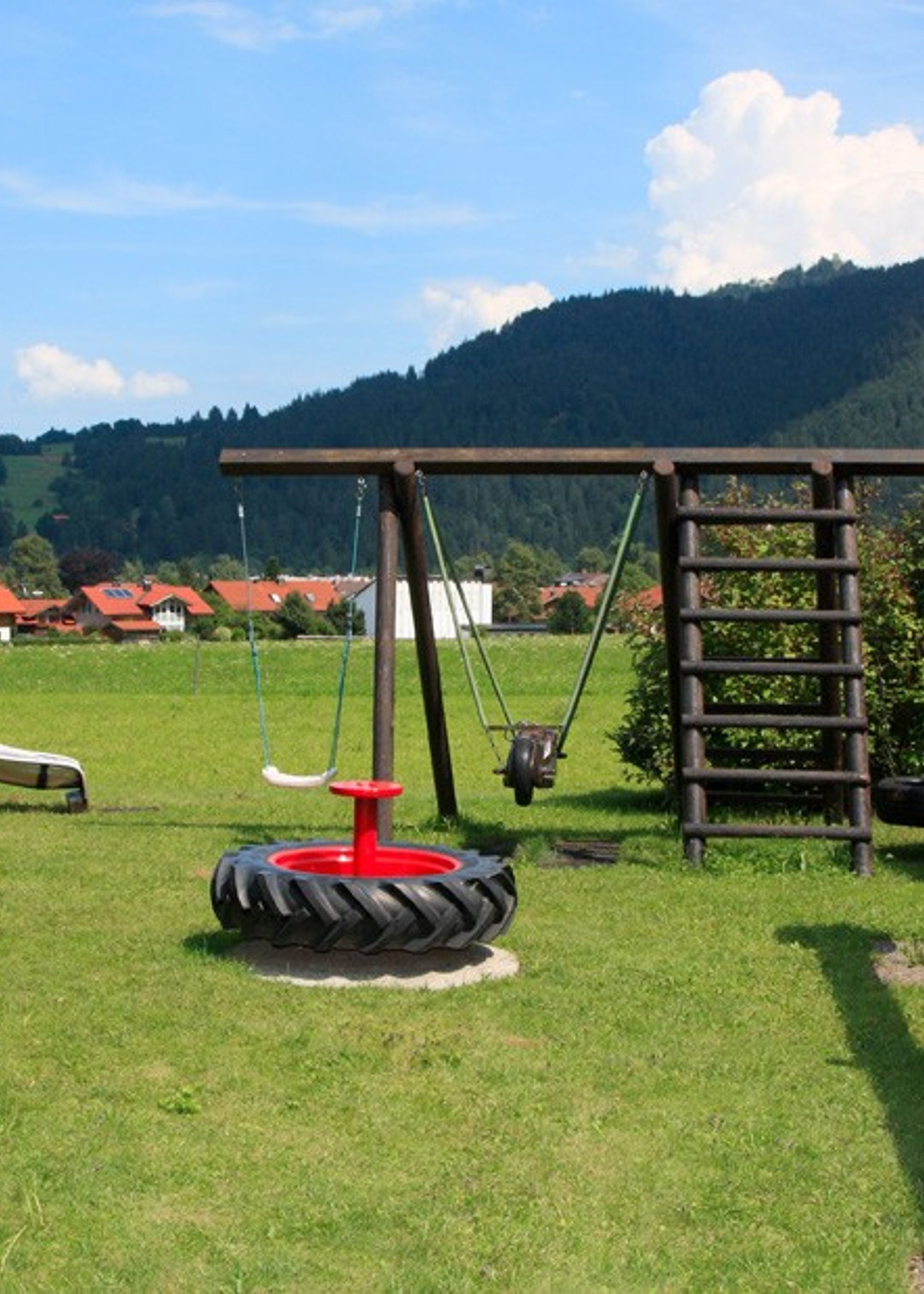 Kinderfreundliche Ferienwohnung mit Spielplatz vor der Tür