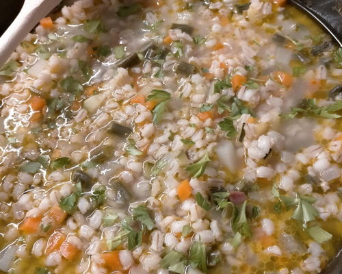 Cooking classes Trento: Minestrone and barley: the ultimate comfort food
