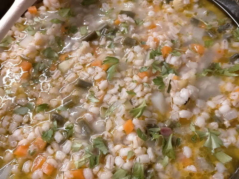 Cursos de cocina Trento: Minestrone y cebada: la comida reconfortante por excelencia