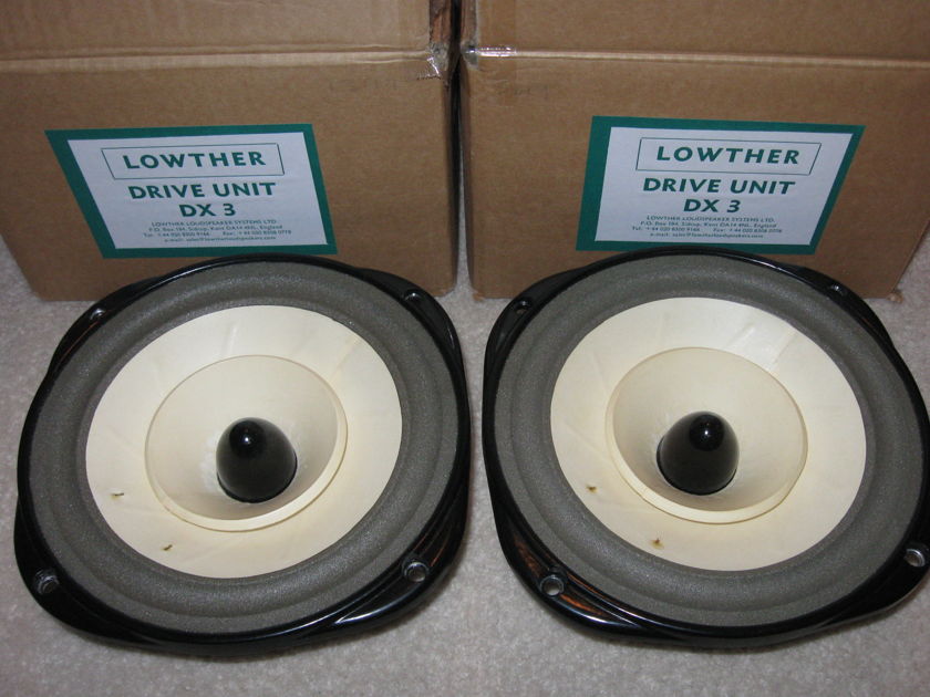 Lowther DX3 (pair) 8" Full Range Drivers