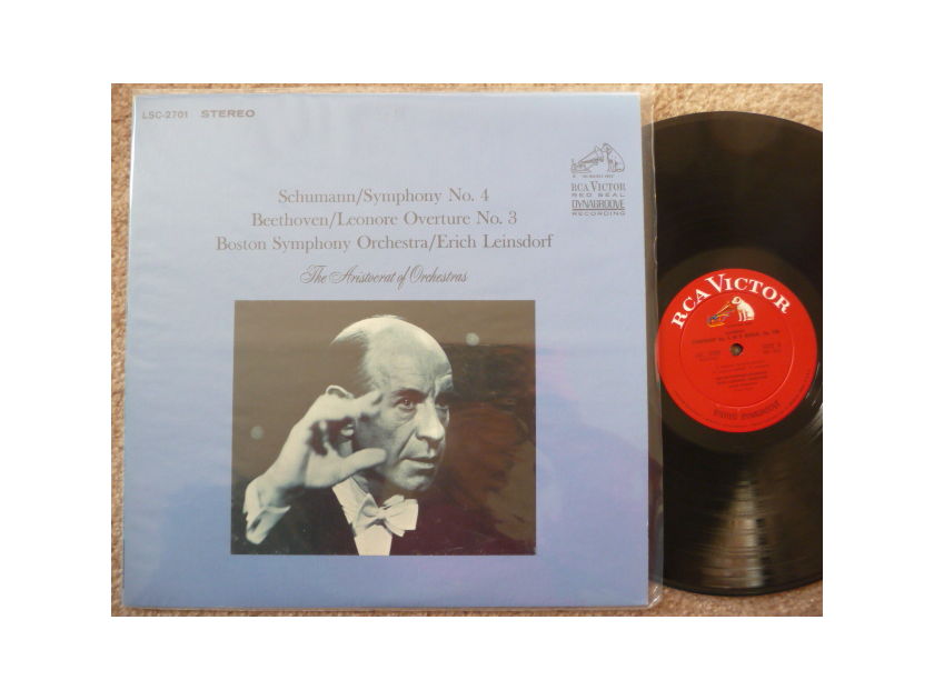 SCHUMANN  - SYMPHONY 4 RCA LP