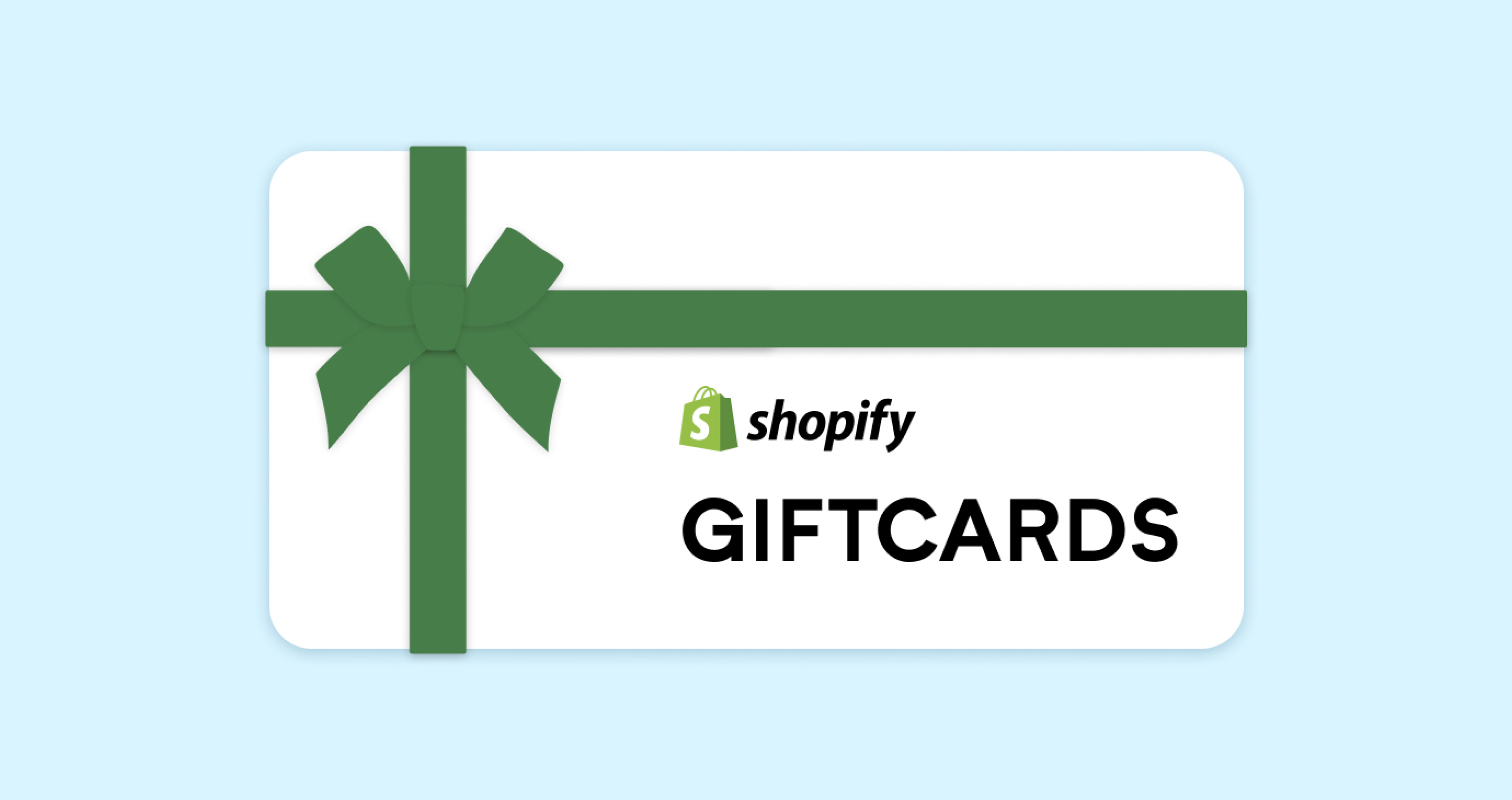 Shopify gift cards