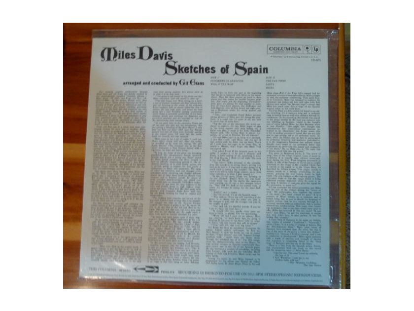 Miles Davis - Sketches of Spain Classic Records original reissue 180G 1990's Sealed