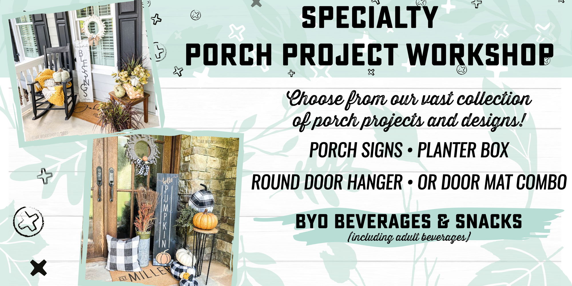 Specialty - Porch Project Workshop promotional image