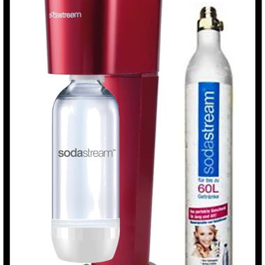 SodaStream Genesis Rot +1 Flasche Wassersprudler