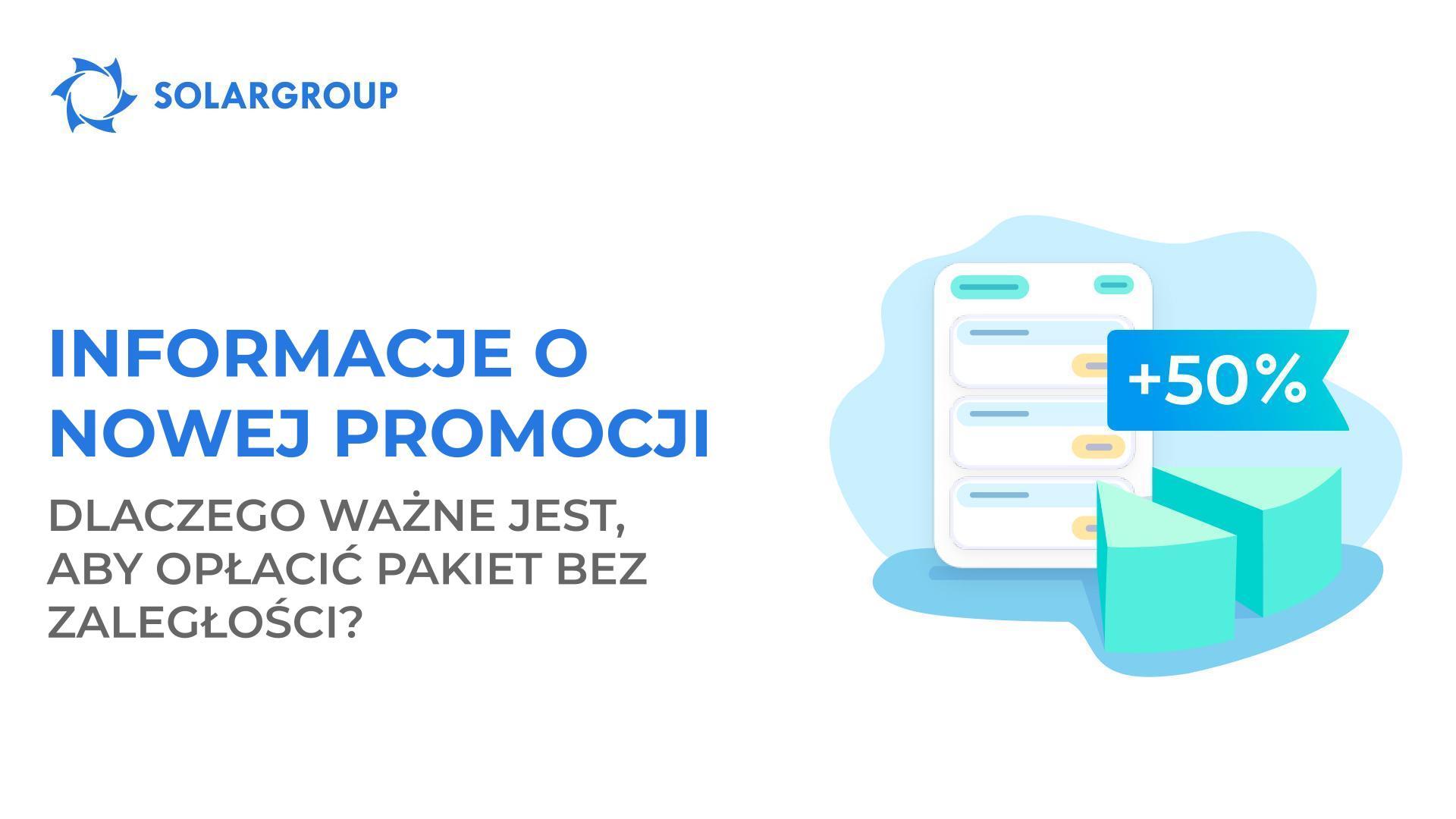Informacje o nowej promocji: dlaczego ważne jest, aby opłacić pakiet bez zaległości
