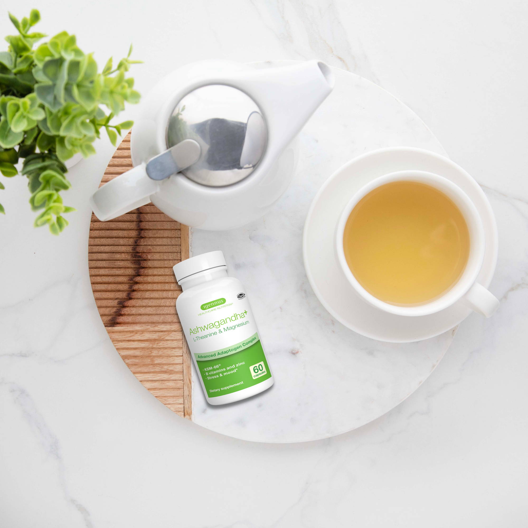Ashwagandha+ L-Theanine & Magnesium
