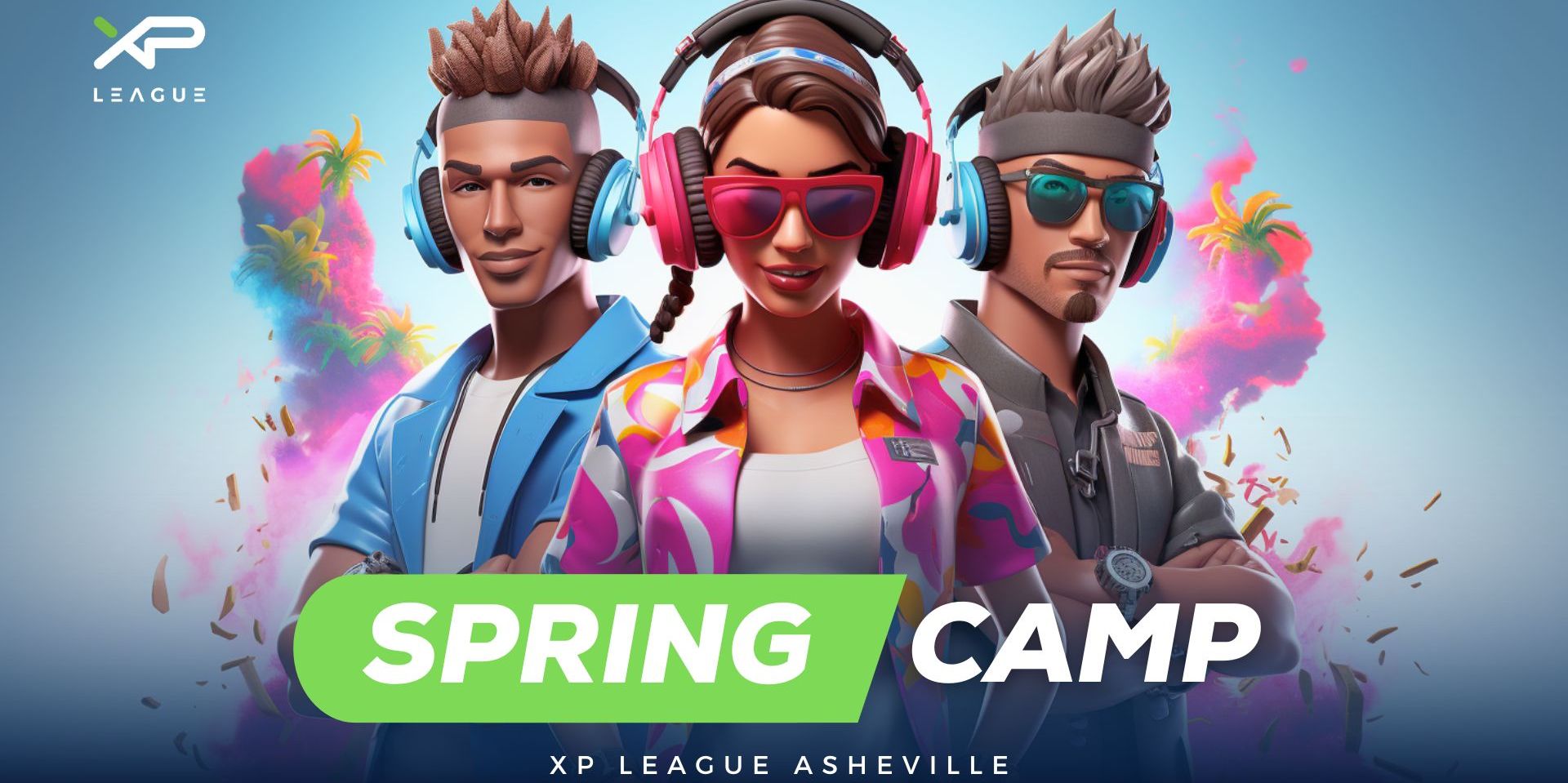 School's out - Day Camp! XP League Asheville promotional image