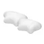 CPAP- und Seitenschläfer - Komfort Kissen LINA + 2x Bezug in weiß