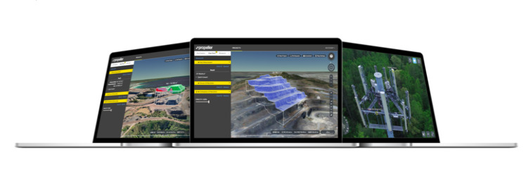 3D maping software captured with Drones