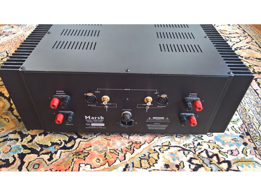 Marsh Sound Design A400S 200 WPC Stereo Amp