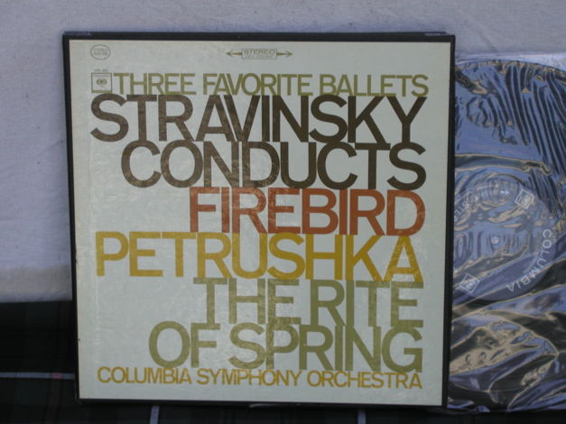 Stravinsky/CSO  Conducts - Stravinsky 3 LP boxset <360>...